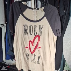 Lucky Brand Rock & Roll Tee